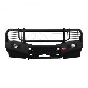 Передний силовой бампер  серии Трофи Mitsubishi Pajero Sport I рестайлинг 2005-2008