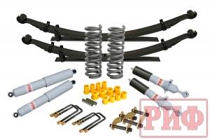 Лифт-комплект РИФ газовый Nissan Navara D40 мягкий лифт 40 мм