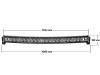 40″ Radiance Curved cерия (21 Светодиодов) Белая подсветка
