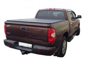 Крышка на кузов пикапа жесткая, 3 секции 2007+ Toyota Tundra Crewmax, 5.5' Extra Short Bed