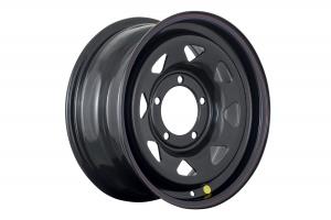 Диск усиленный УАЗ стальной черный 5x139,7 7xR16 d110 ET+35 (треуг. мелкий)