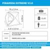 Палатка зимняя Helios ПРИЗМА EXTREME 2,0х2,0 V2.0 (широкий вход)