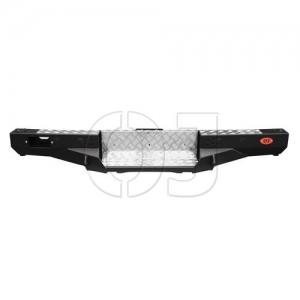 Задний силовой бампер серии Трофи на УАЗ Буханка с возможностью установки лебёдки. 